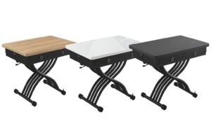 שולחנות קפה מעוצבים עם רגלי מתכת שחורות, עץ, שיש, אפור, שחור, לבן, מודרני.