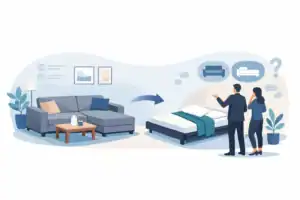 איך לבחור סלון נפתח למיטה בלי לטעות