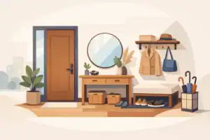 איך לעצב כניסה לבית פרקטית ומרשימה בכל גודל
